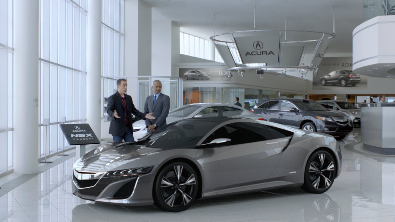 2012 Acura: NSX - vendor Eight VFX - director: Craig Gillespie