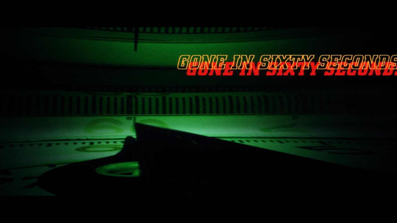 2000 Titles: Gone in 60 seconds - vendor: Asylum - director: Domenic Sena